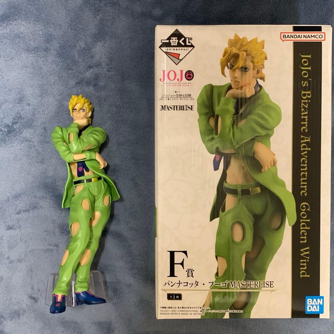 【開封済】一番くじジョジョの奇妙な冒険GOLDENWINDフィギュアフルコンプ