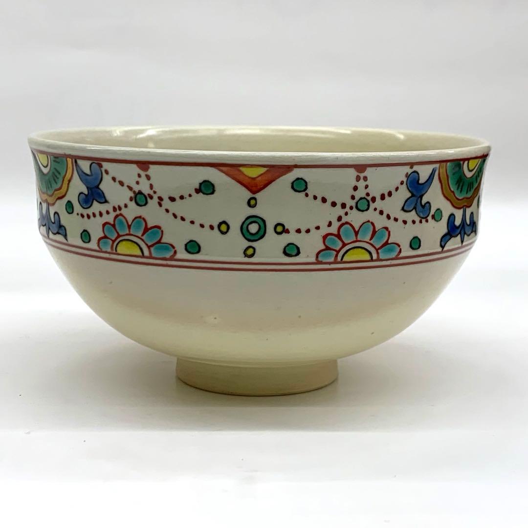 【茶碗　独楽　南蛮七宝】紙箱