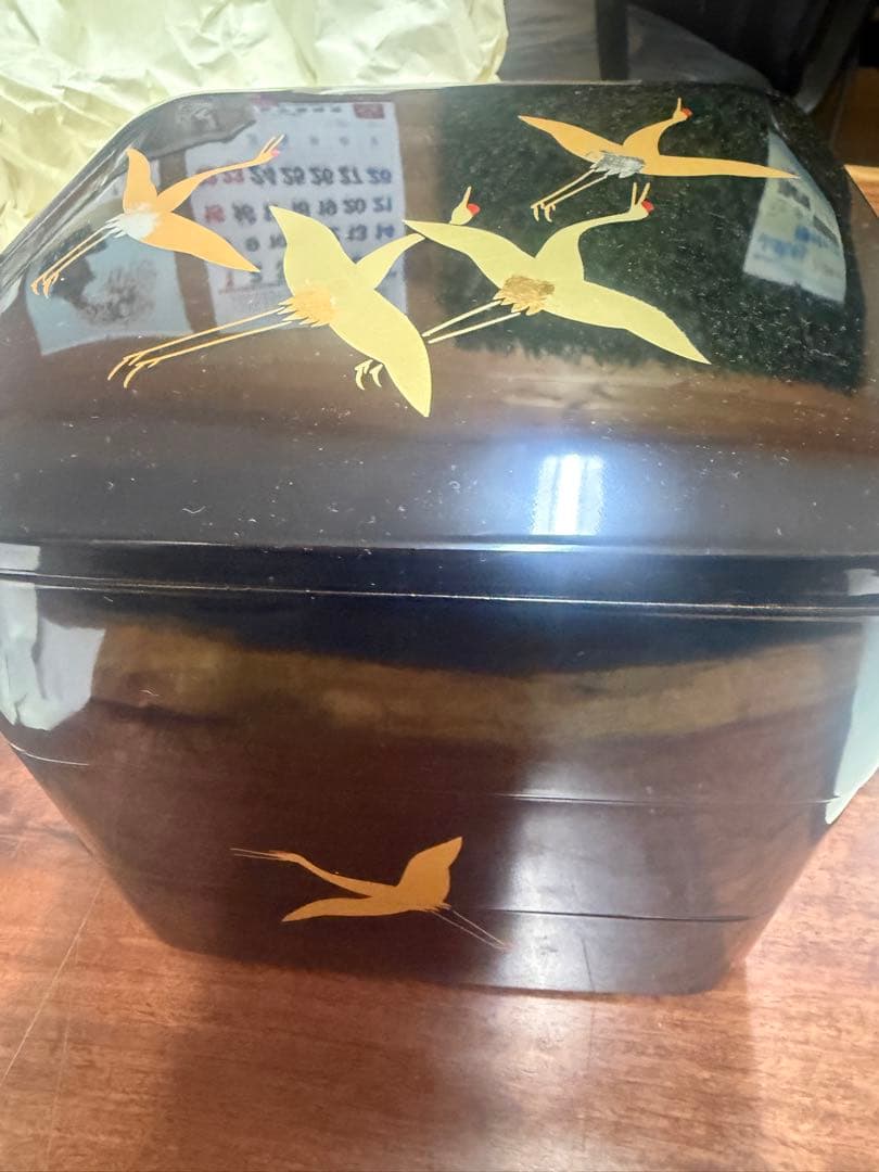 新品未使用　最高級　会津　重箱　3段　巨匠