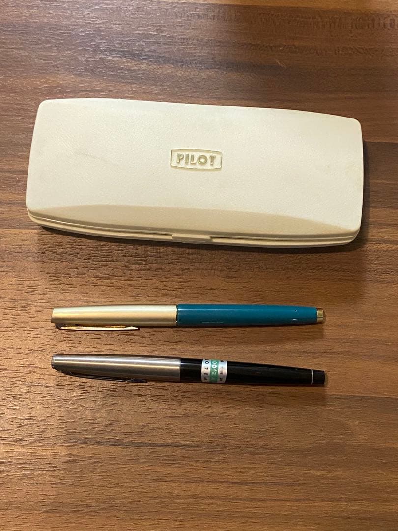 レトロ　PILOT パイロット　万年筆＋シャーペンセット　新品