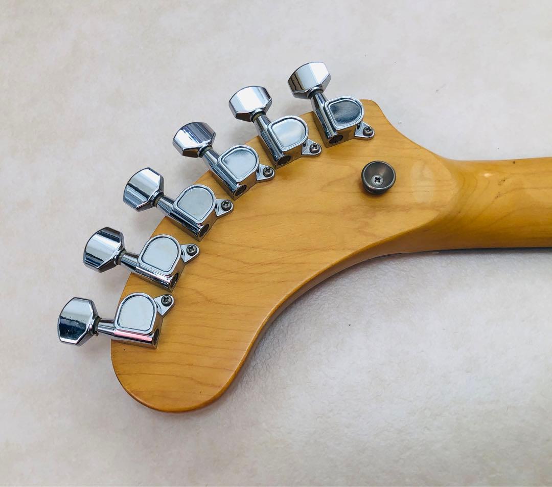 【美品】ZO-3 グレー アンプ内蔵ミニギター ヘッドフォン端子付