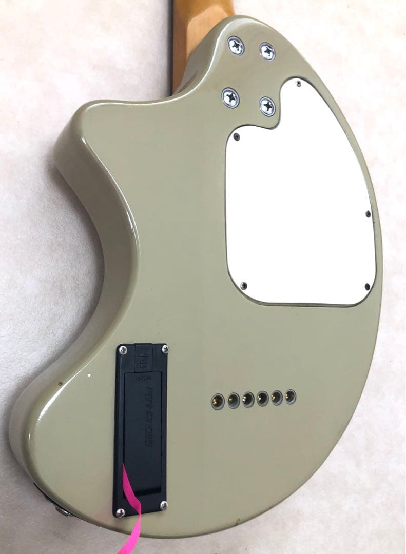 【美品】ZO-3 グレー アンプ内蔵ミニギター ヘッドフォン端子付