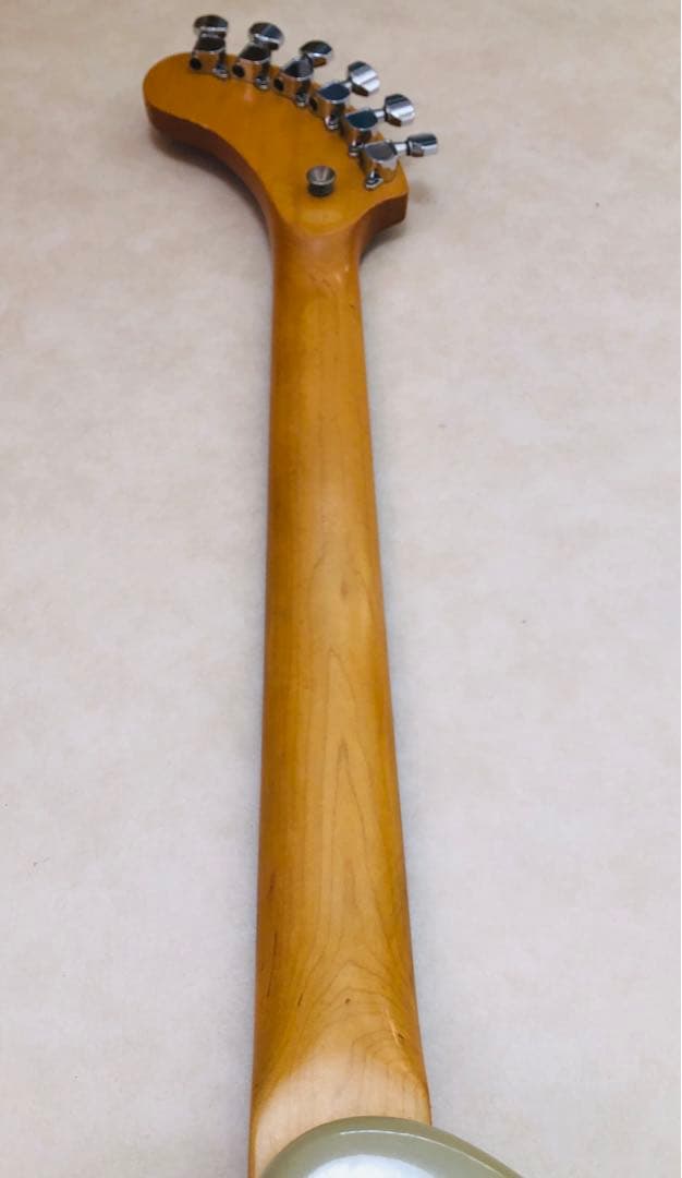 【美品】ZO-3 グレー アンプ内蔵ミニギター ヘッドフォン端子付