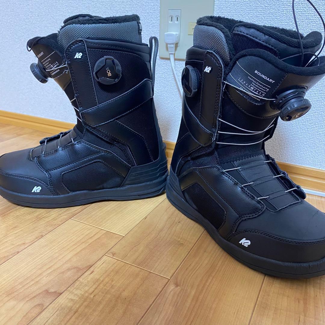極美品✨ K2 BOUNDARY ダブルボア スノーボードブーツ 26.5cm