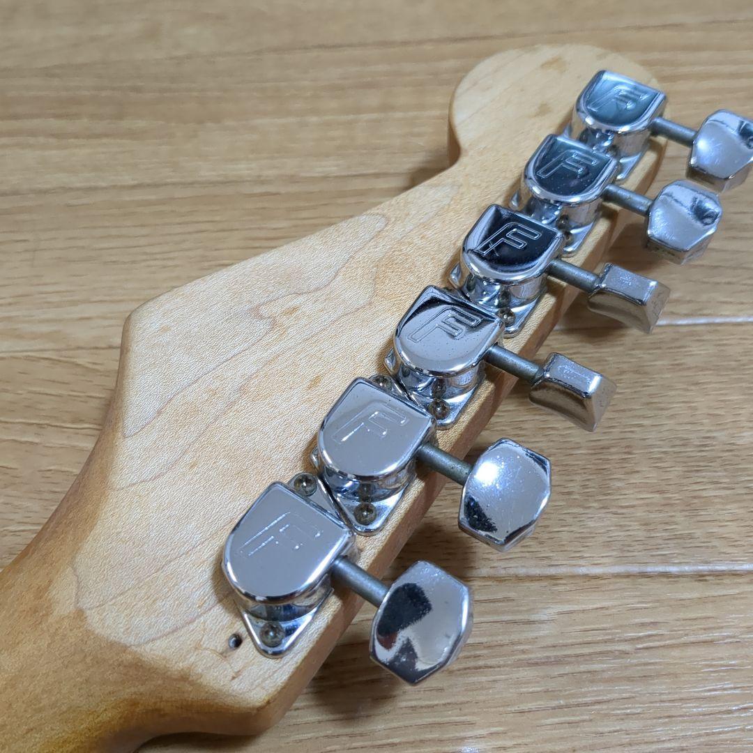 スキャロップ加工P90FenderネックEシリアルコンポーネント