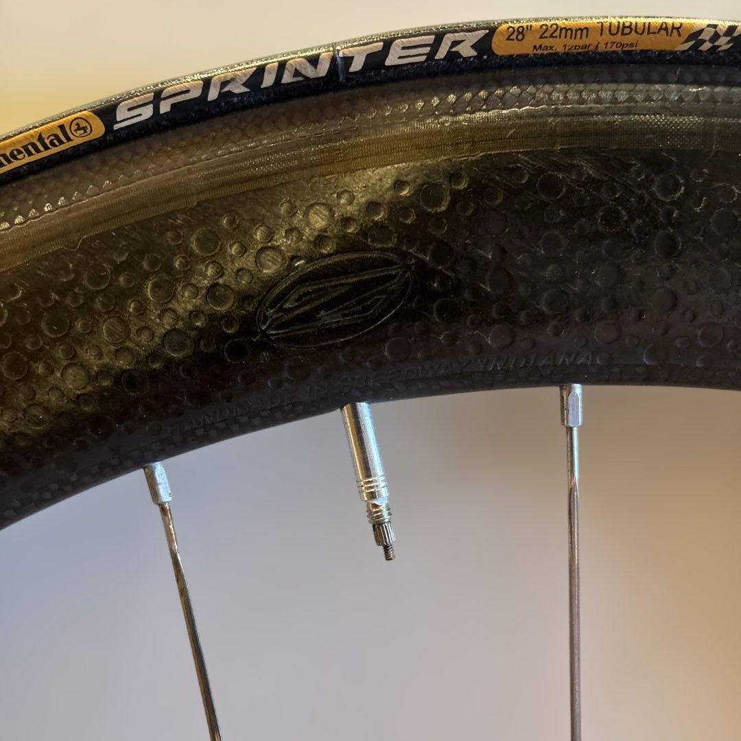 ZIPP404 チューブラーホイール　前後セット