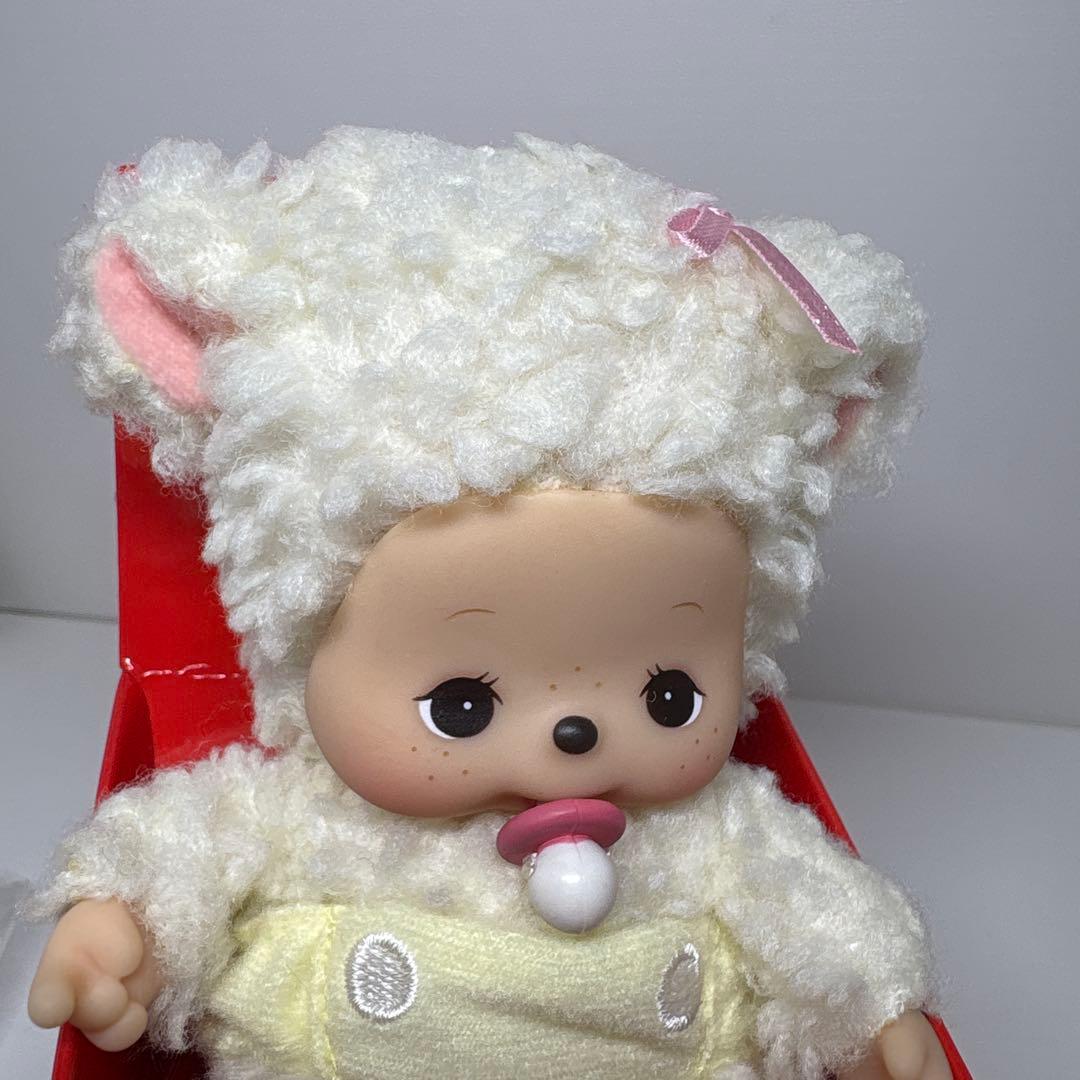 新品 ベビチッチ お友達 ヒツジ モンチッチ monchhichi 02372
