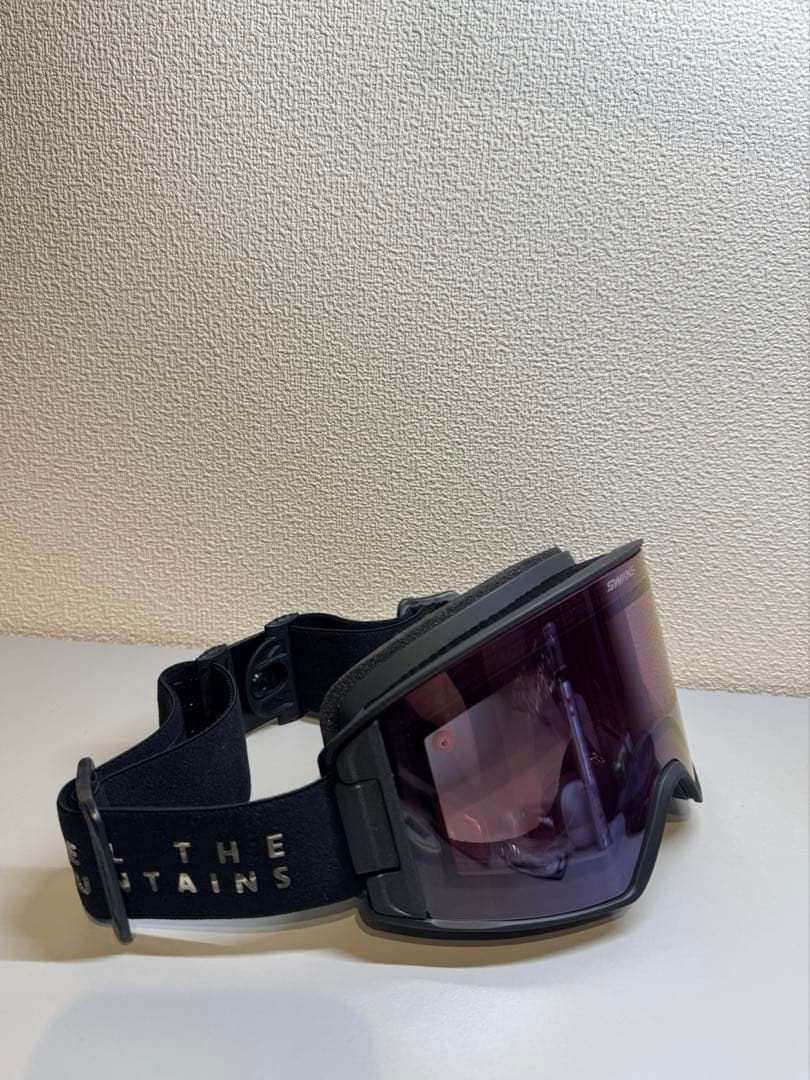 【サイン入り】24-25 SWANS ULTRA調光ミラー ゴーグル 【NBK】