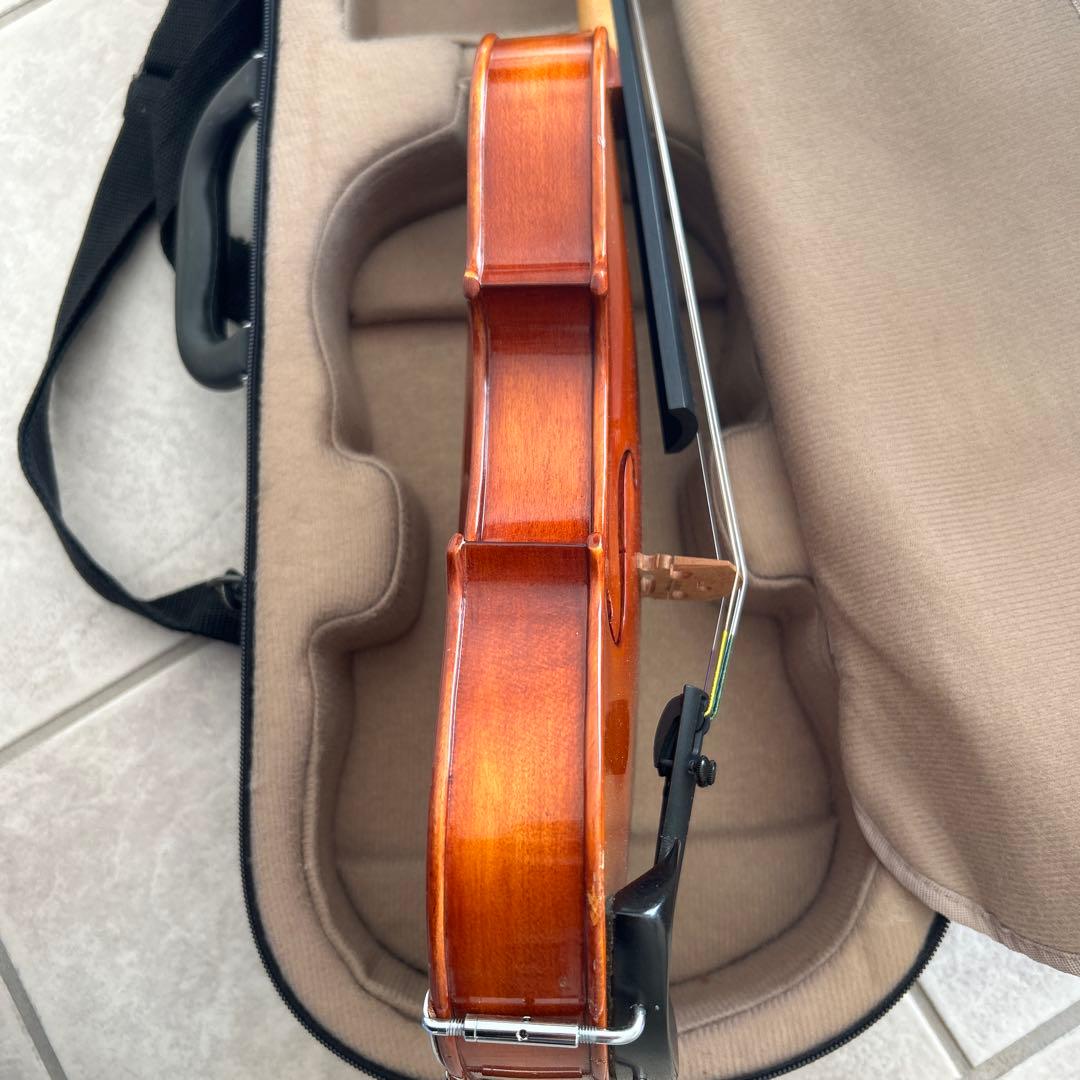 バイオリン　ケースと弓付き　スズキ　SUZUKI 鈴木　 1/2 分数