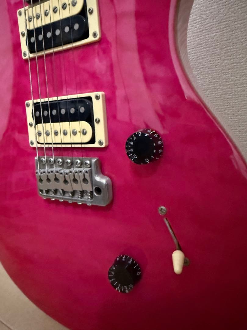 美品 希少 PRS SE CUSTOM24 PINK エレキギター