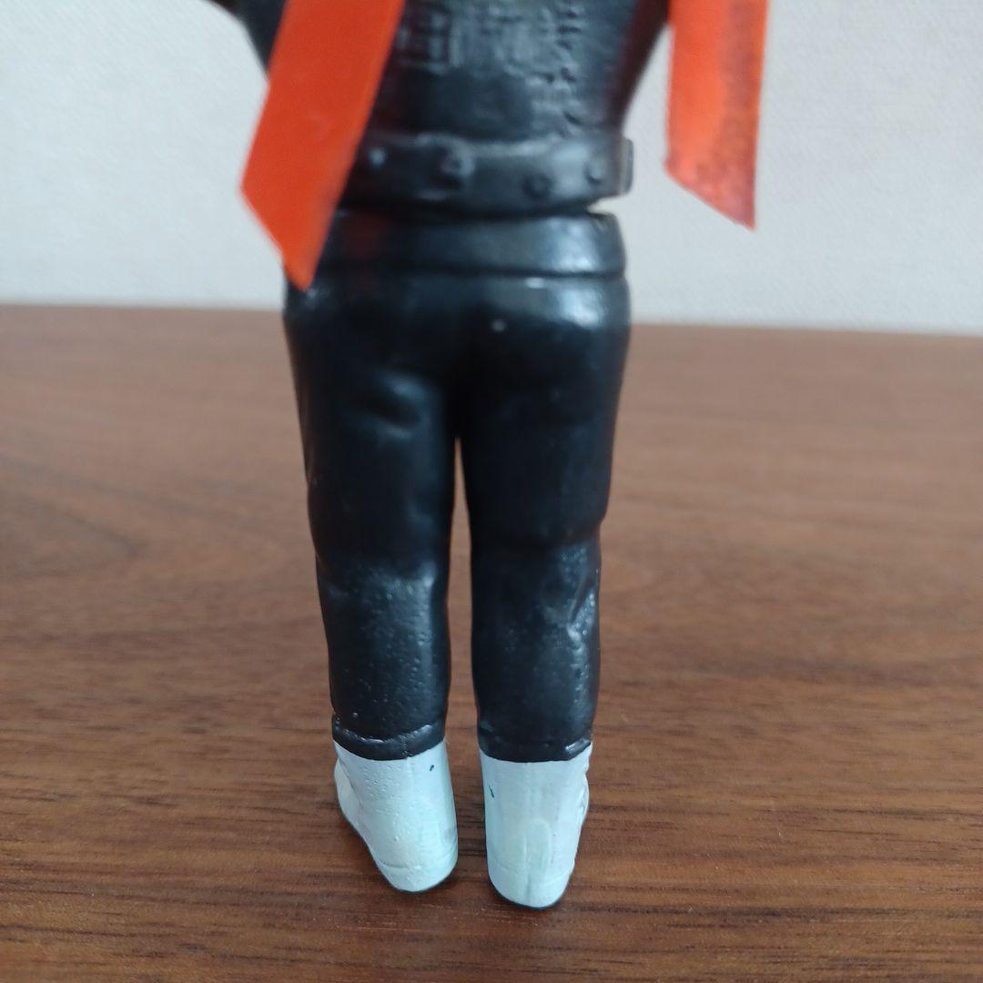 当時物バンダイ「バンザイ仮面ライダー」希少ミニソフビフィギュア2体セット