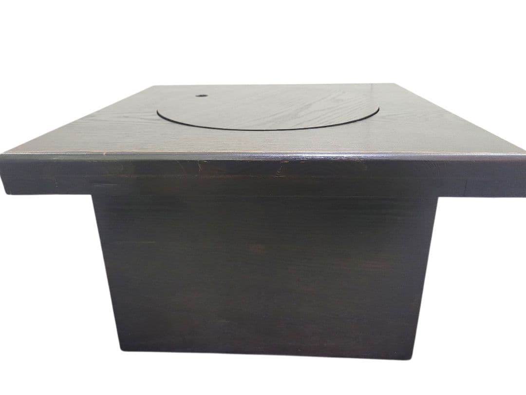 [未使用品] テーブル火鉢 45cmx45cmx26cm 囲炉裏 置炉