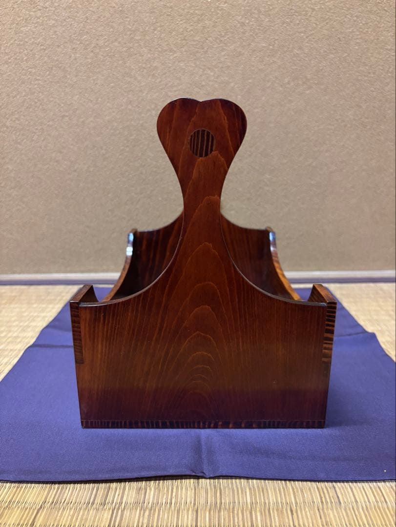 惺斎　好　松手付莨盆　秀斎作　茶道具　表千家