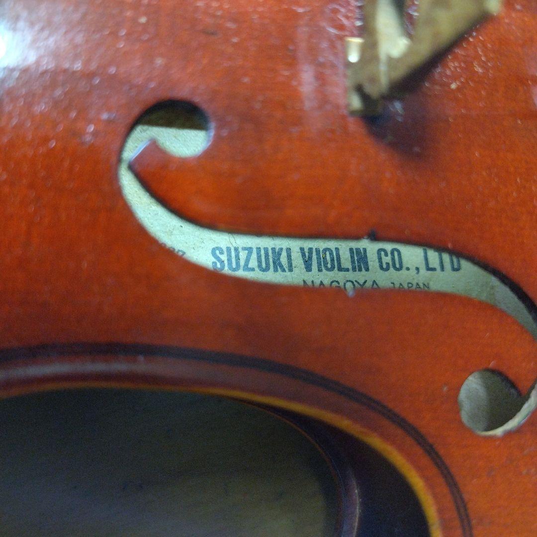 ♥8才前後の子供用♥スズキバイオリン1/2♥メンテナンス済♥弓ケ―ス松脂肩当て付