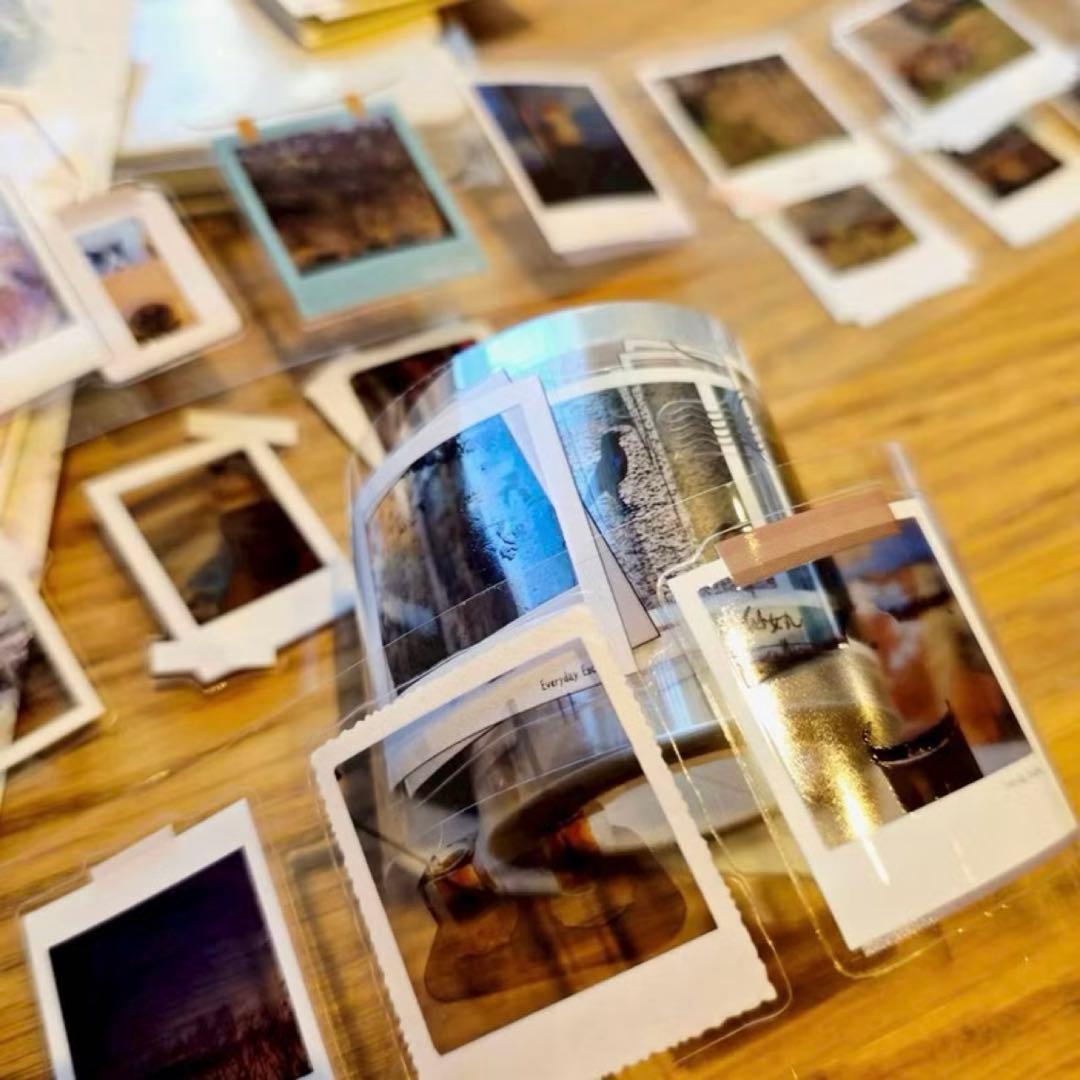 ⑤☆海外マステ☆ 仙女丸 さん 立可拍 photo 写真 ダイカット