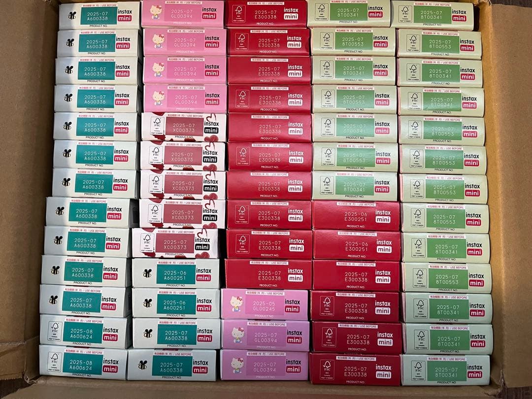 新品未開封　チェキフィルム　650枚