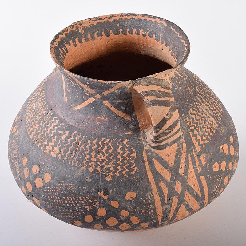 タイ古陶磁　バンチェン土器　アンダーソン土器　双耳壷　M　R7982