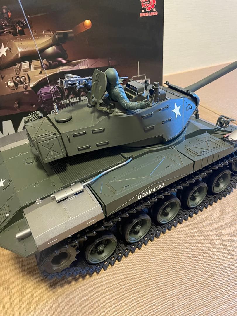 ヘンロン 1/16スケール 戦車 ラジコン M41A3 ウォーカーブルドッグ