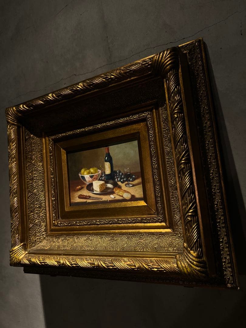 k他の方発送×リアリズム　【静物画】　肉筆油彩画