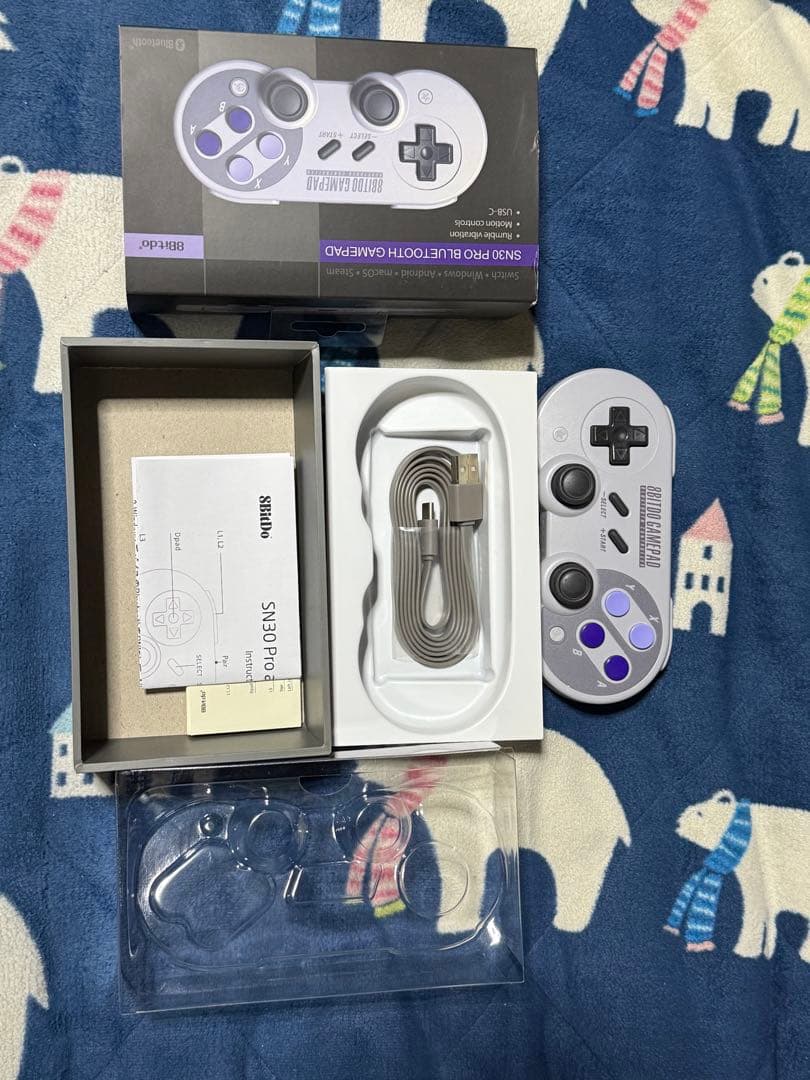 Nintendo Switch グレー本体&Joy-Conオレンジ・パープル