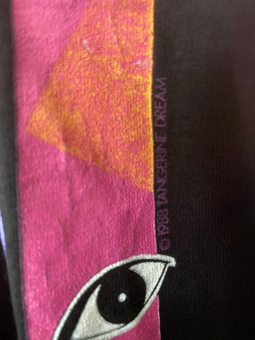 Tangerine Dream 80s ビンテージ バンド Tシャツ L