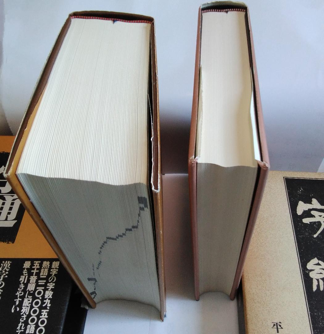 字源辞典「字統」、漢和辞典「字通」　白川静　平凡社　２冊セット