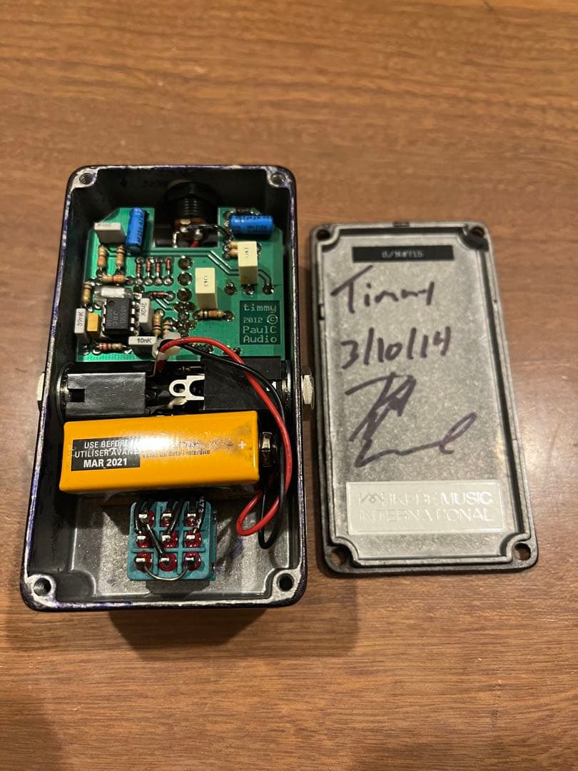 ギター Timmy overdrive/Paul cochrane V2 #715