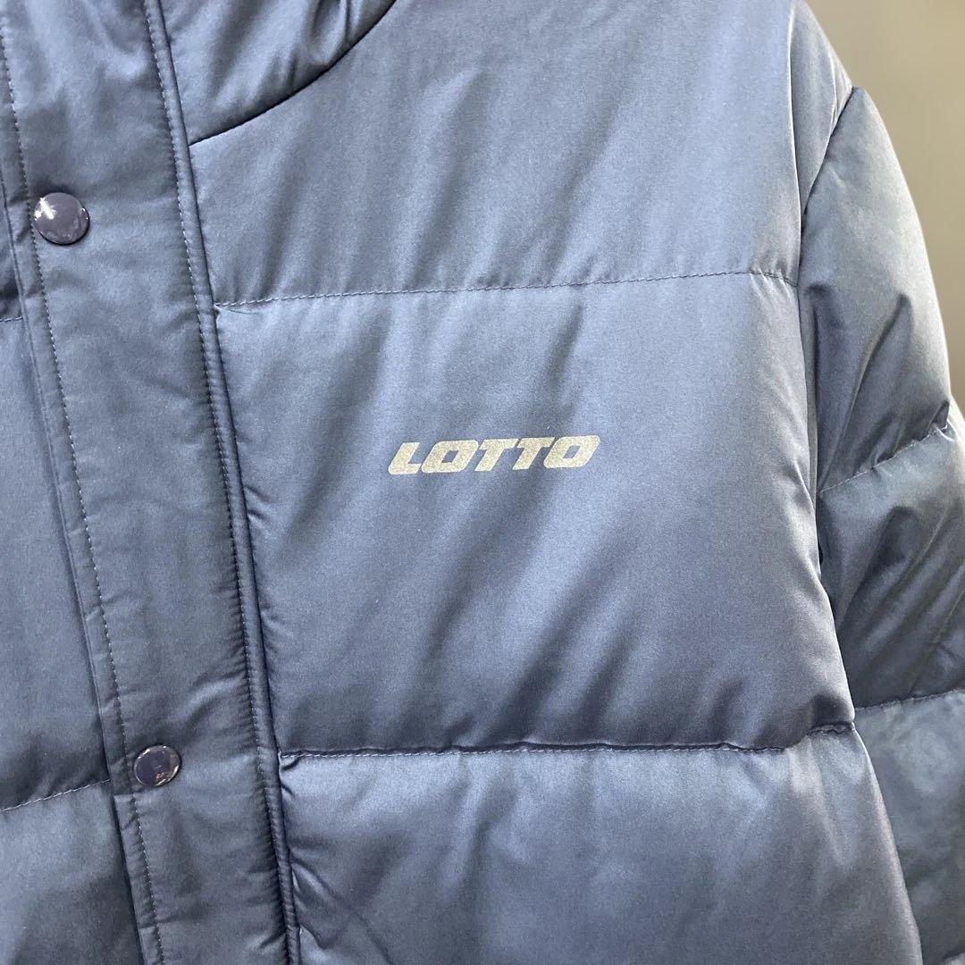 【新品】Lotto ベンチコート　ネイビー　LL