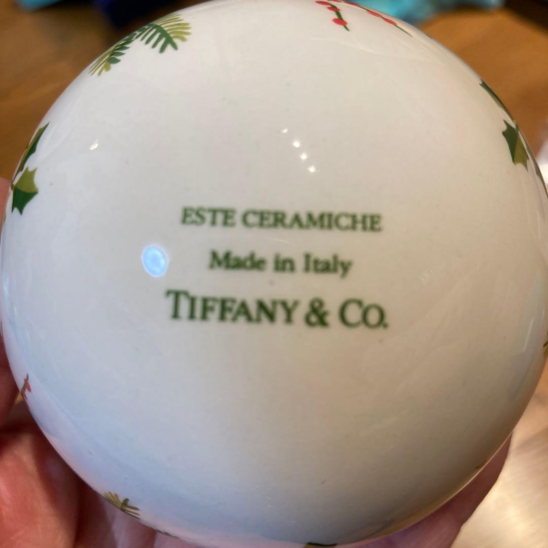 テイファニー　クリスマスオーナメント