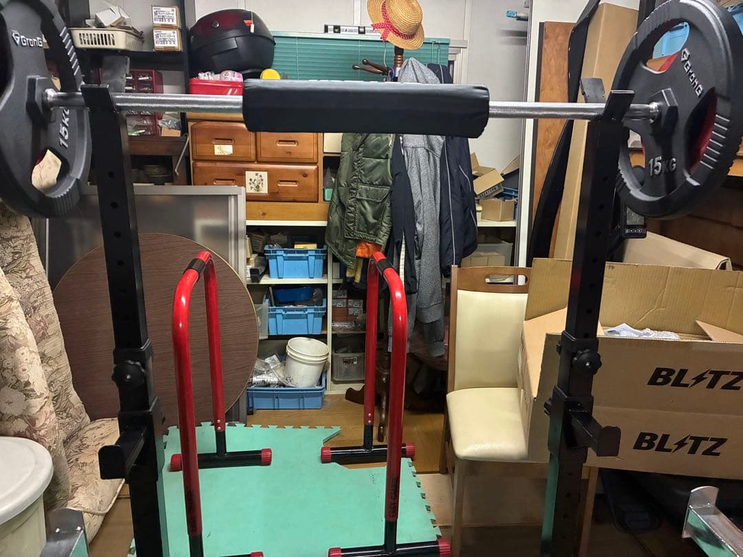 【セット価格】ベンチラック(分離型) ＋ セーフティーバー