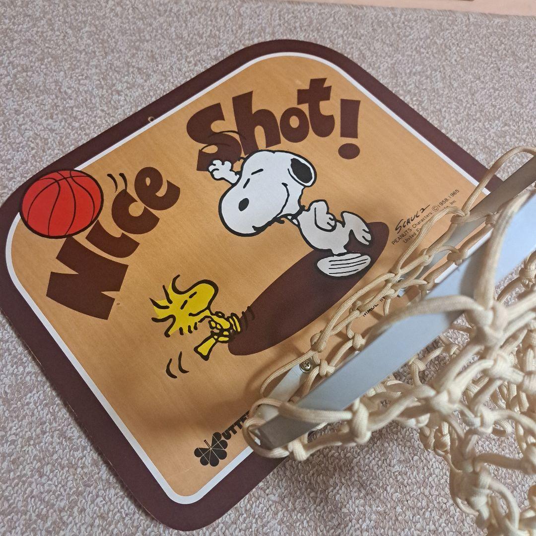 【レア品！】スヌーピー ミニバスケットボールゴール　ビンテージスヌーピー