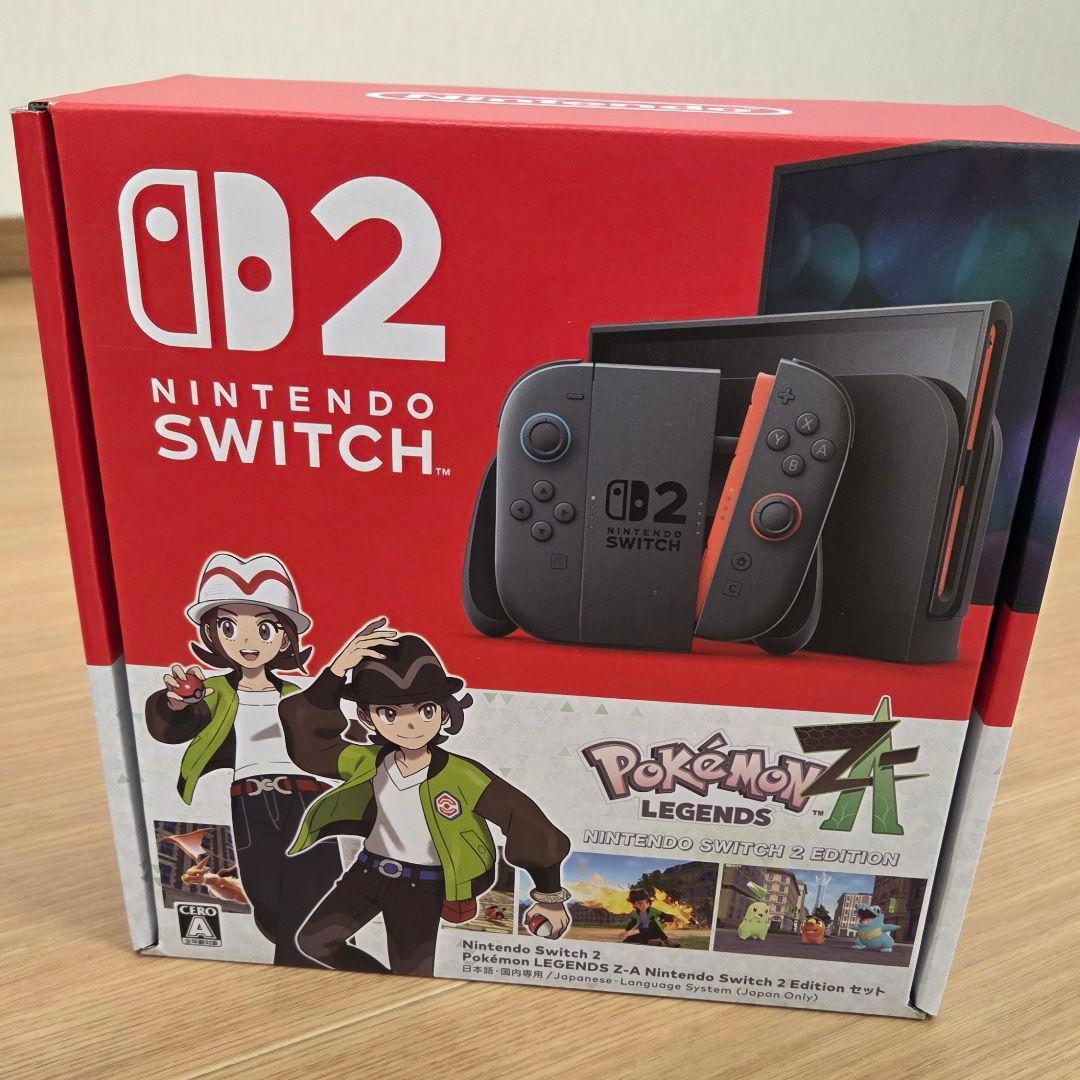 【新品未開封】Nintendo Switch2 ポケモンレジェンズZA セット