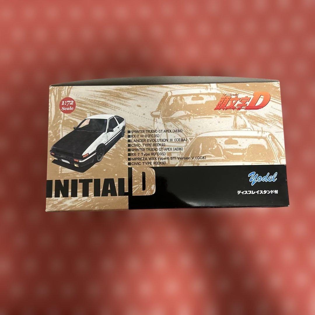 576 ヨーデル　リアルエックス　頭文字D AE86 ミニカー