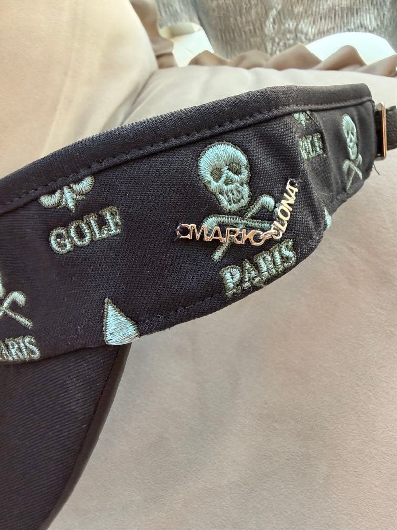 MARK & LONA スカル刺繍キャップ&スカート