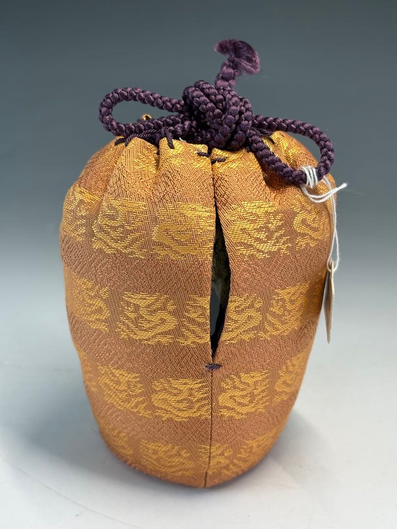 【中古品】茶道具 茶入 古瀬戸肩衝 筒井 大名物写 陶若窯 桐箱