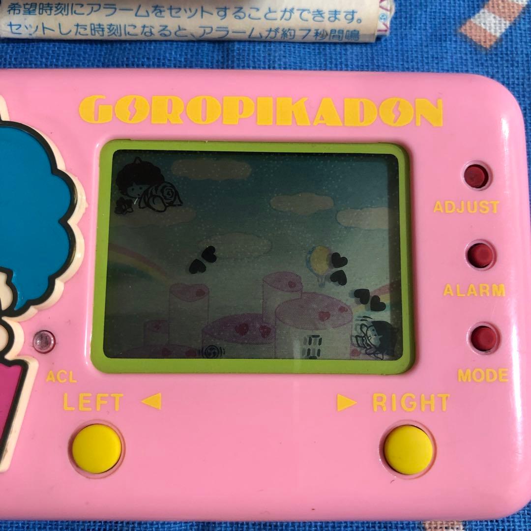 希少　トミー　LSIゲーム　ゴロピカドン　トンデマイハート　サンリオ　説明書付き