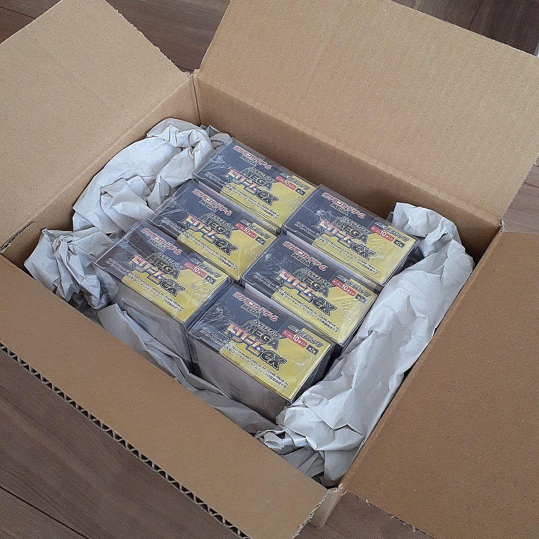 MEGAドリームex　6BOX セット【新品未開封 シュリンク・ローダー付き】