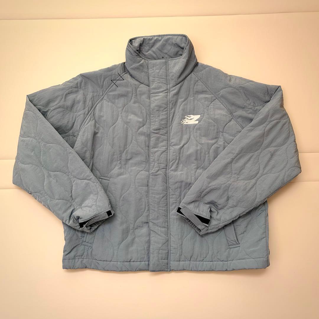 ずとまよ スナネコ キルトジャケット L（Blue Gray）