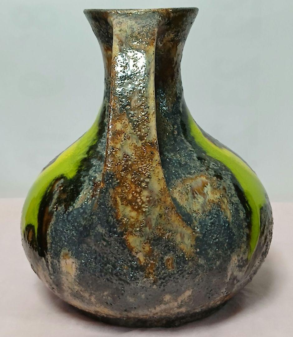 ヴィンテージ 花瓶　花器　フラワーベース　高さ25cm横22cm