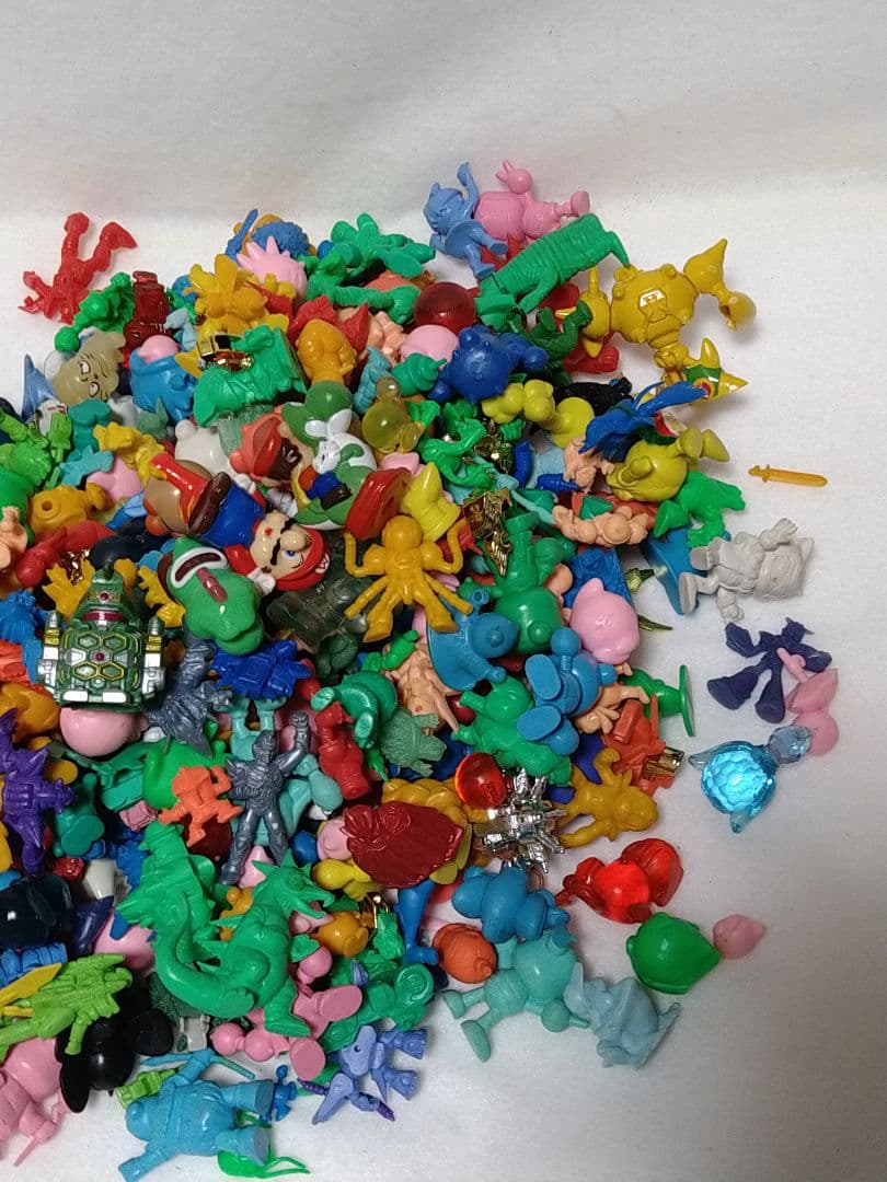 ガン消し 怪獣 指人形 戦隊シリーズソフビ タートルズ フィギュア ジャンク品