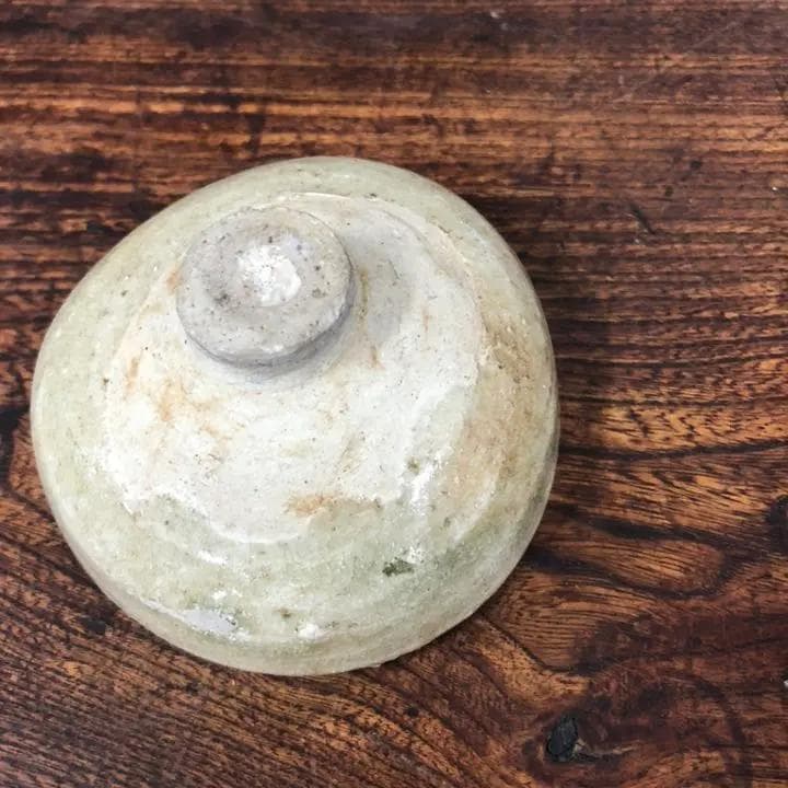 ◆137◆　江戸時代　古黄瀬戸盃　骨董品　発掘品　ぐい吞み ,希少