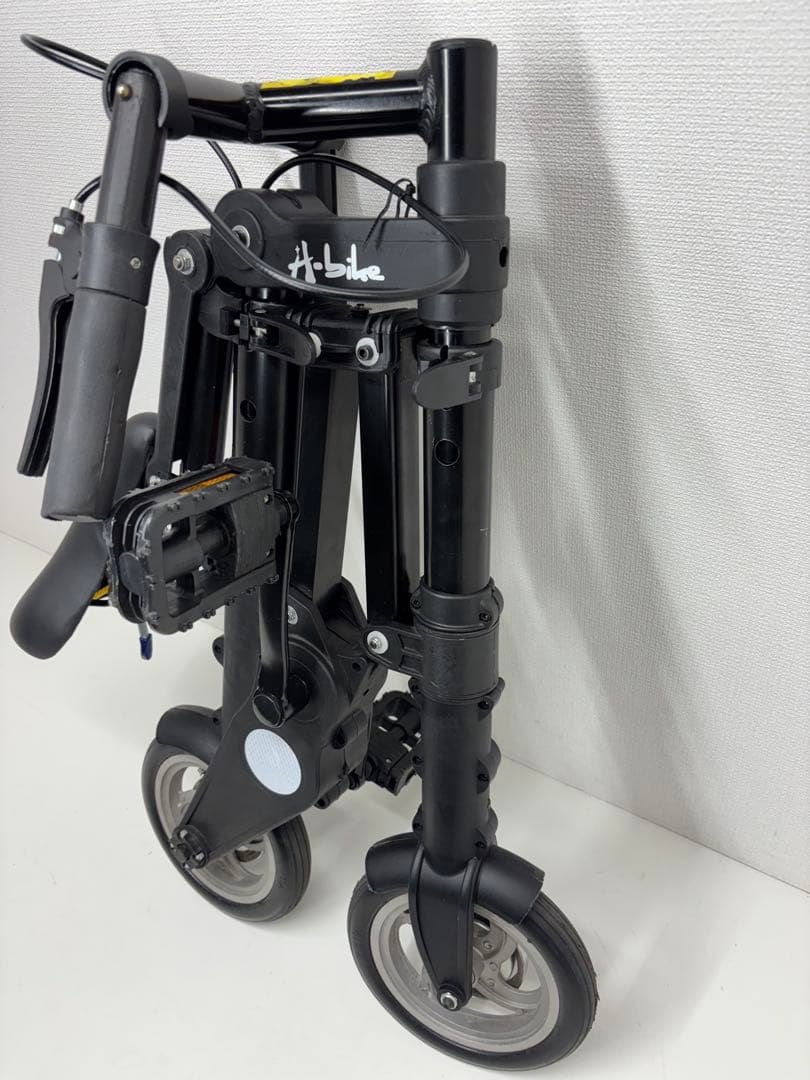 A-bike 折りたたみ自転車 A型 bike ブラック 10インチ
