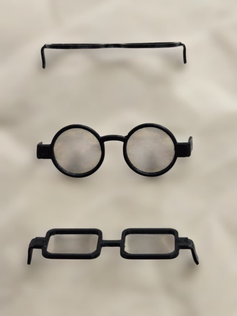 【確認用ページ】オビツ11　ねんどろいど　メガネアクセサリー3種セット