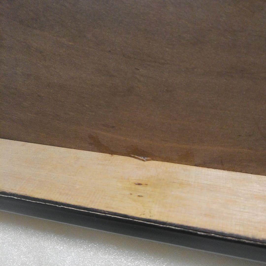 特価　3AP用　超厚額　黒　 水色のマット　No.60247　シャドーボックス