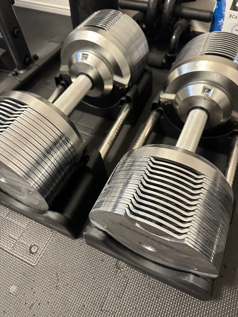 PROVERBELL 41.5kg 可変式ダンベル×2