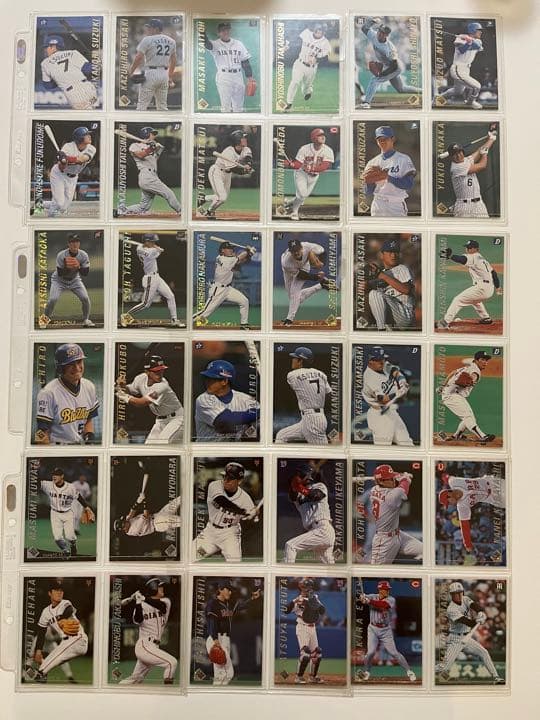 レア！！プロ野球チップス カード セット99年イチロー松井