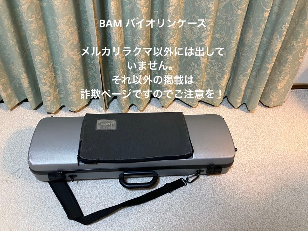BAM バイオリン　ケース　楽譜ケース付