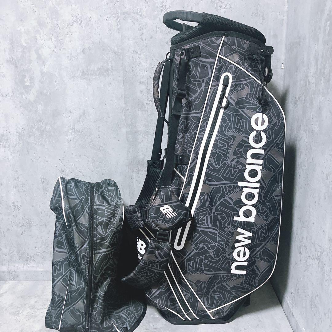 【希少・美品】ニューバランス キャディバッグ スタンド式