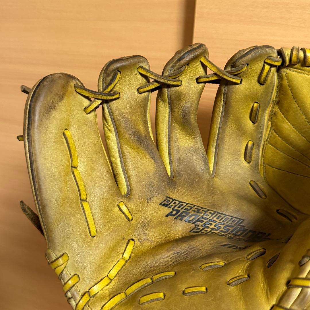 MIZUNO ミズノ プロフェッショナル 軟式用 左投げ 野球 投手向け