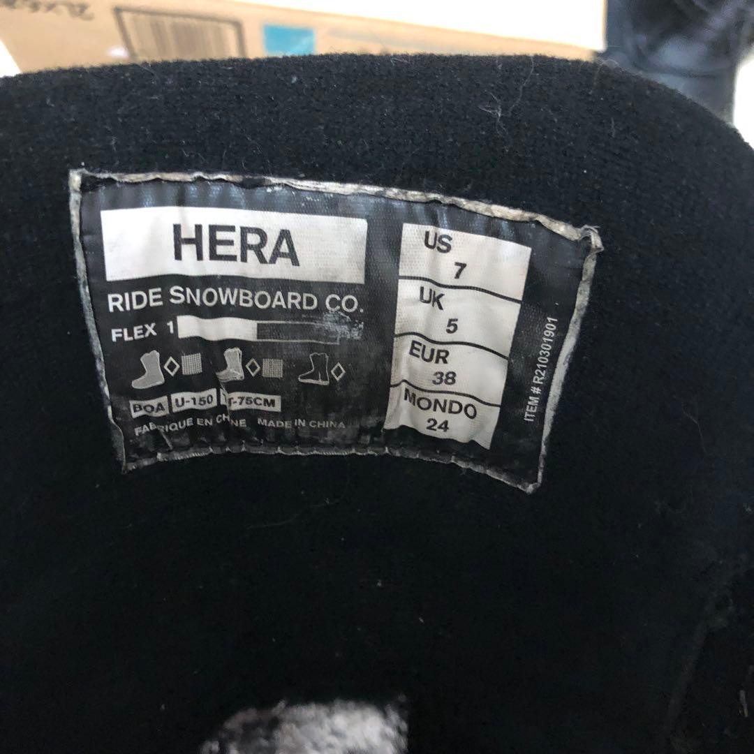 RIDE HERA 24cm デュアル　BOA Burton ritual相当